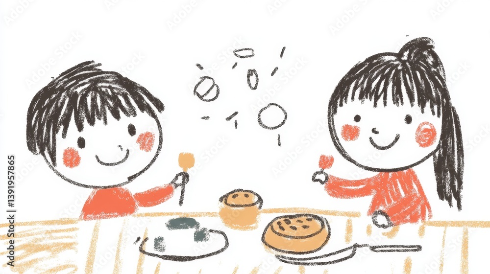 Siblings joyfully decorating cookies in a cozy kitchen, laughter filling the air, vibrant icing colors creating a festive atmosphere Siblings joyfully decorating cookies in a cozy kitchen, laughter filling the air, vibrant icing colors creating a festive atmosphere