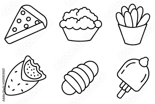 Fried Line Art Geometric and Freeform Design for Graphic Artists.eps