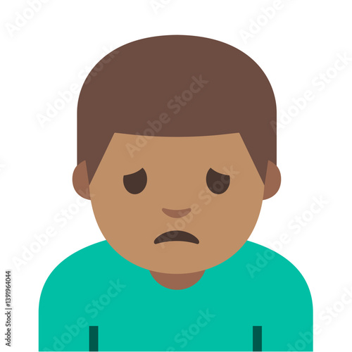 Disheartened Boy Emoji
