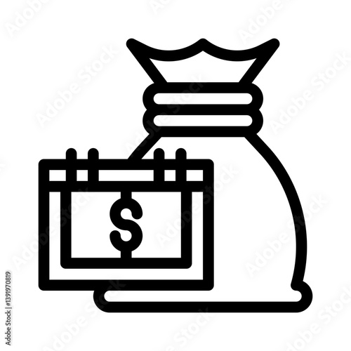 installment line icon