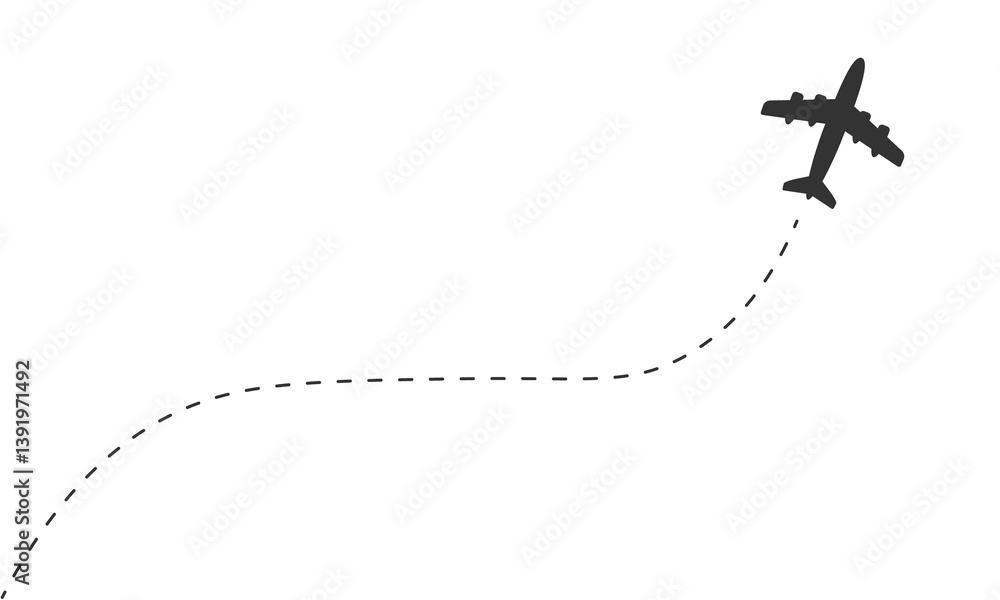 PNG aeroplane line in nubes with plane for travel trip; vector path and plan to fly, shape of destination, journey romantic; background flight honeymoon icon, illustration jet love. PNG aeroplane line in nubes with plane for travel trip; vector path and plan to fly, shape of destination, journey romantic; background flight honeymoon icon, illustration jet love.