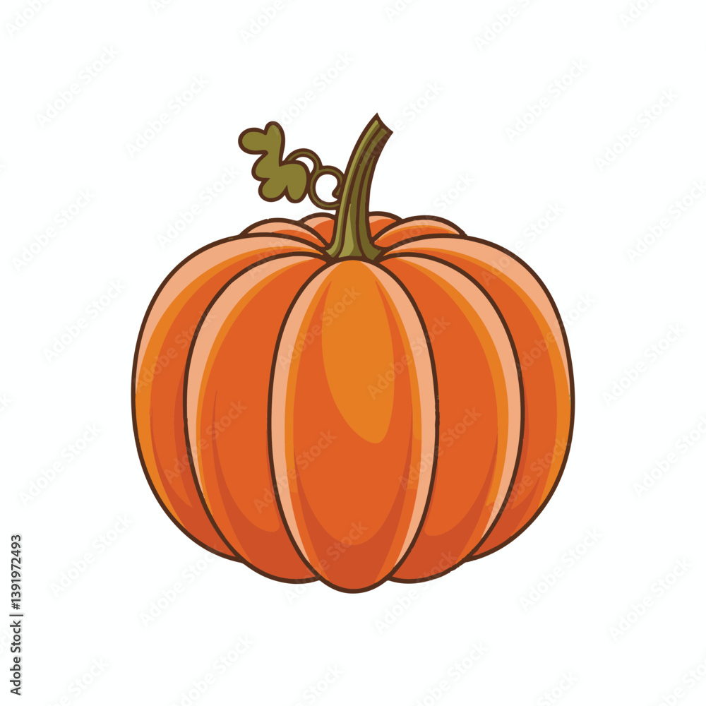 Obraz premium pumpkin on a white background