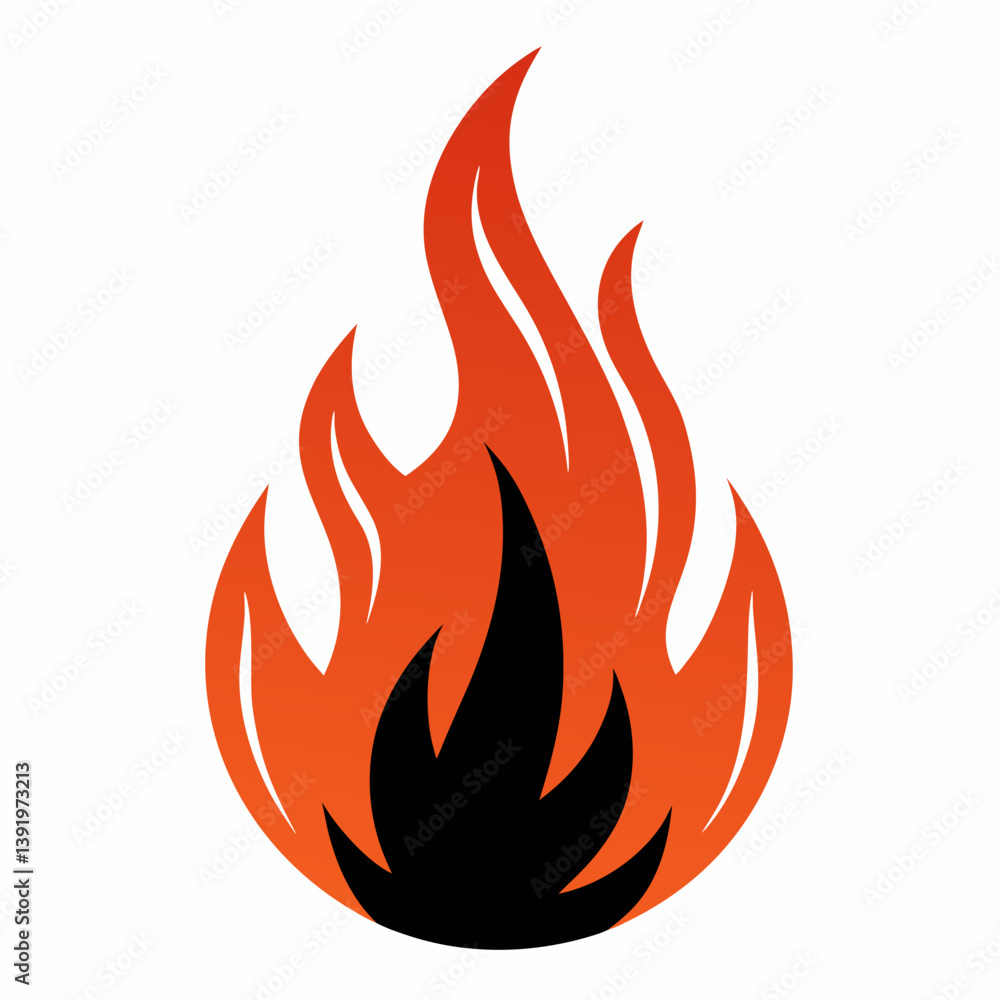 vector fire icon vector fire icon