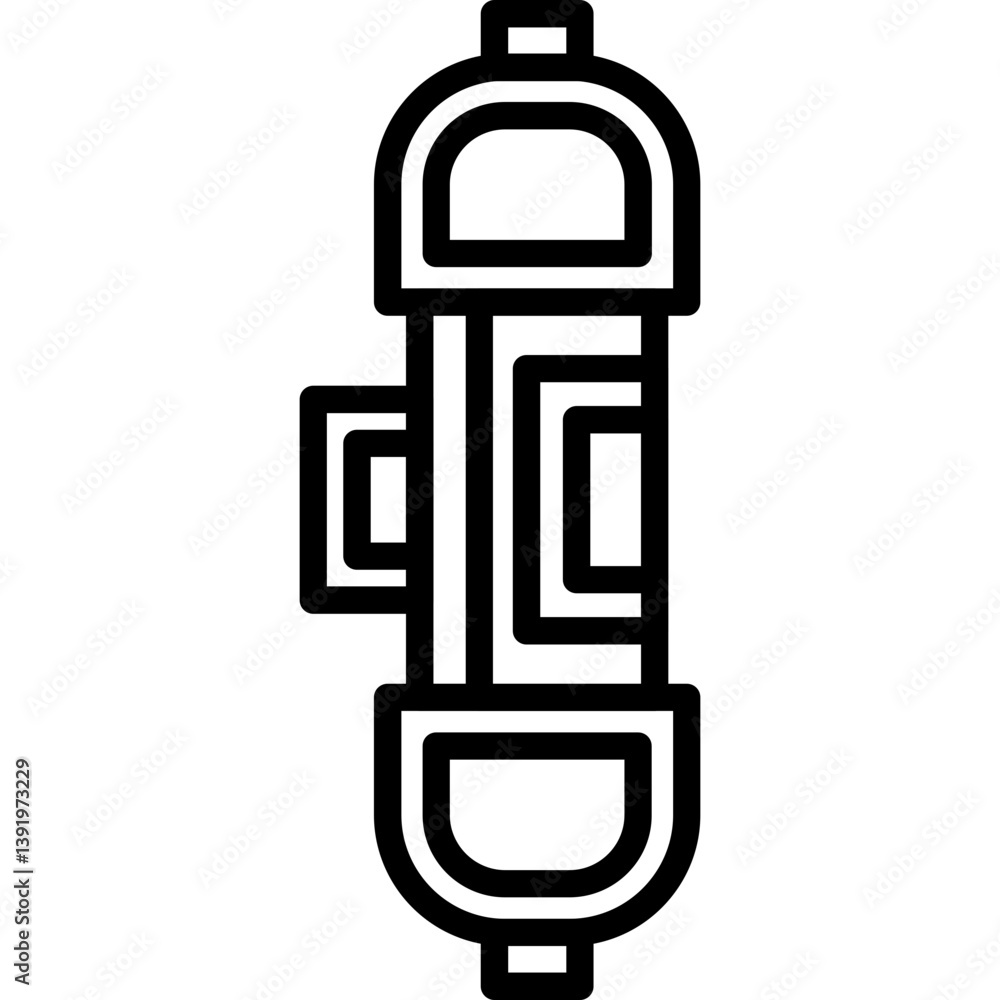 Depth Sounder Icon Vector Element Depth Sounder Icon Vector Element