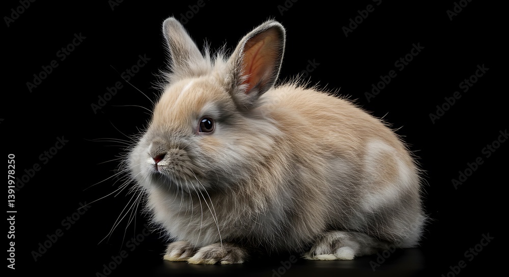 Fuzzy Whispers: A Bunny Portrait AI Generated Fuzzy Whispers: A Bunny Portrait AI Generated
