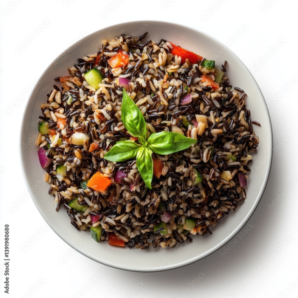 Wild Rice Salad with Rustic Charm Wild Rice Salad with Rustic Charm