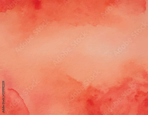 Orange and Pearl hand-painted smooth watercolor background