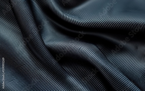 Wallpaper Mural Dark Gray Fabric with Shimmering Texture Torontodigital.ca