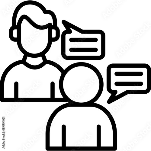 Chat Icon Vector Element