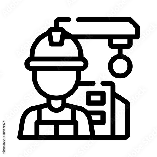 construction line icon