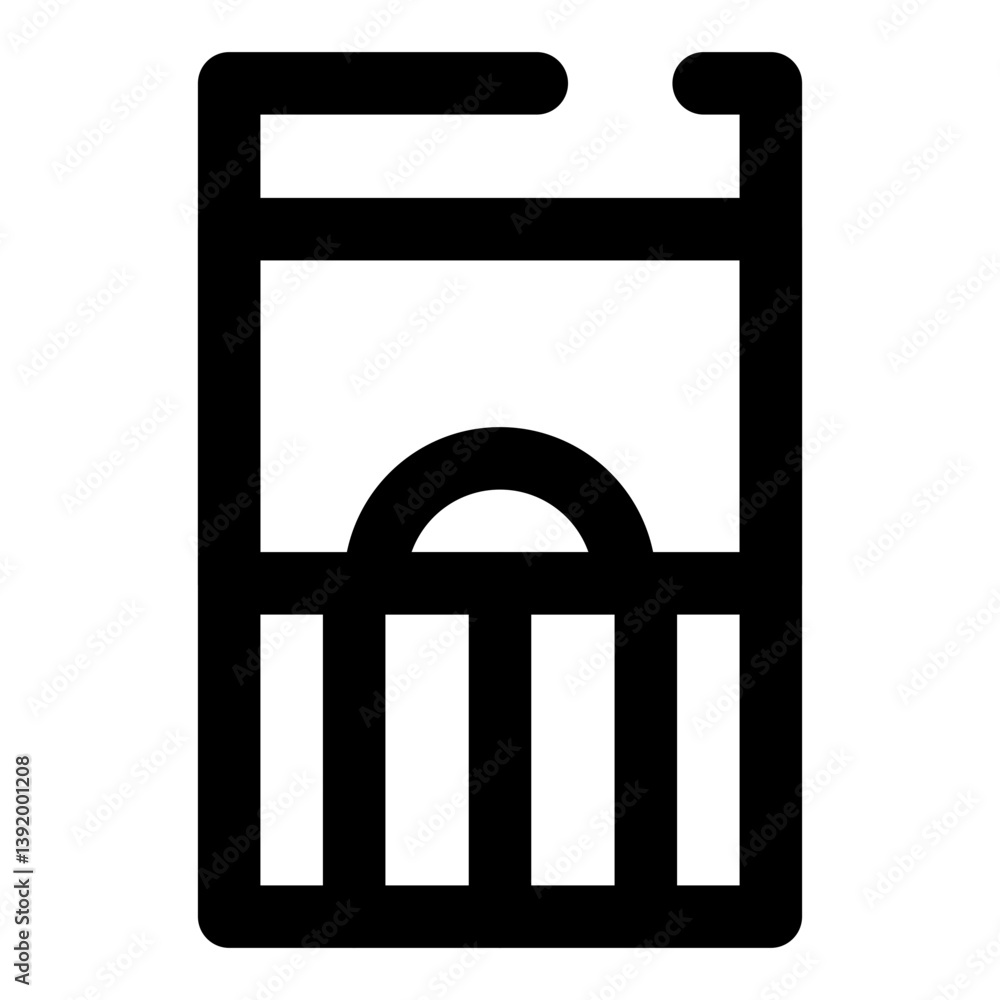 video and movie dashed line icon video and movie dashed line icon