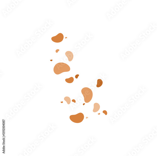 Mushroom spores Illustration