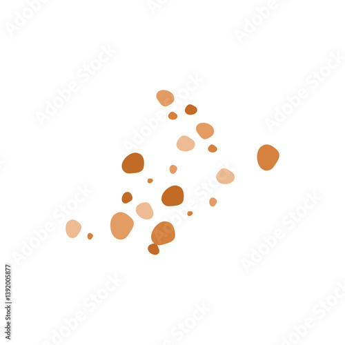 Mushroom spores Illustration