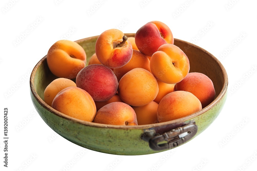Ripe apricots isolated on white background Ripe apricots isolated on white background