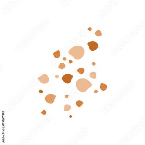 Mushroom spores Illustration