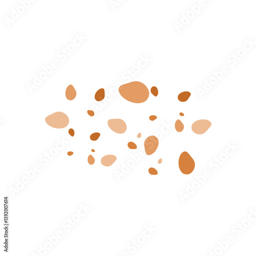 Mushroom spores Illustration