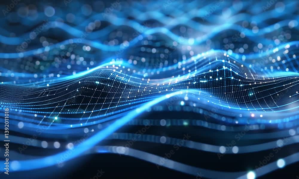 Elegant Abstract Digital Light Streaks and Particle Motion for Futuristic Aesthetics Elegant Abstract Digital Light Streaks and Particle Motion for Futuristic Aesthetics