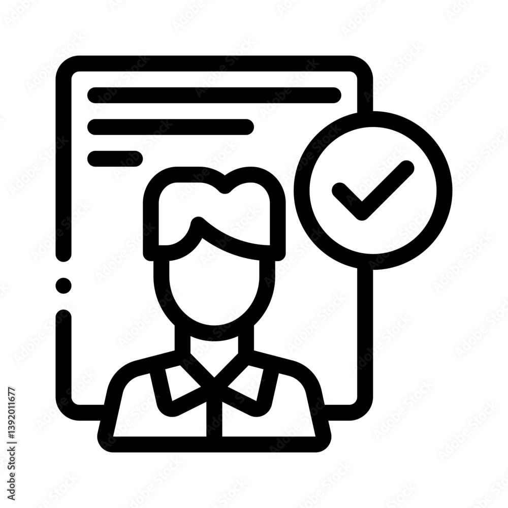 candidate line icon candidate line icon