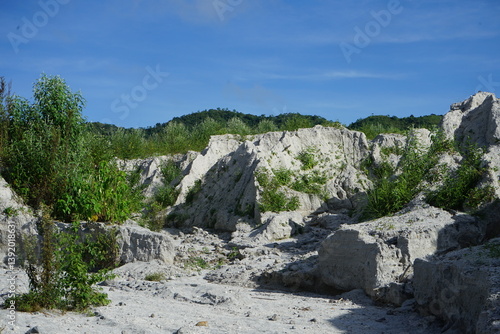 Valokuva lahar rock formation