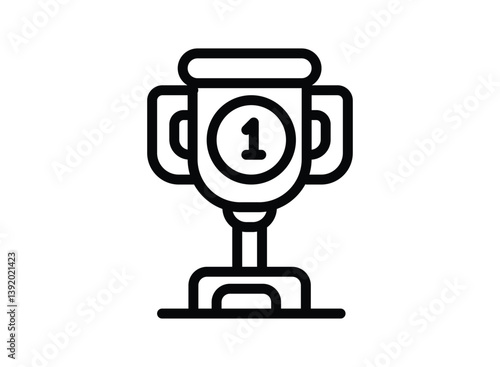 set icon of an Education Trophy
