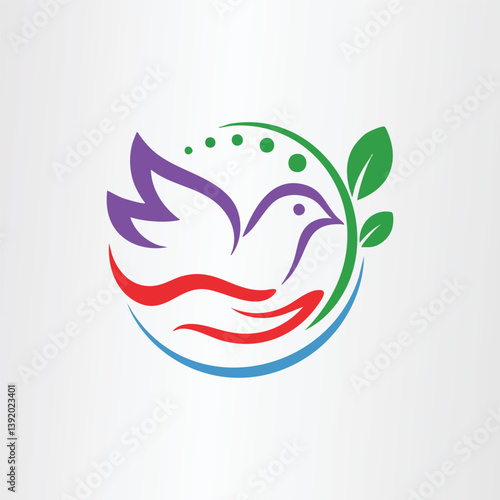 A vector drawing represents hand butterfly logo design funny face with red lips