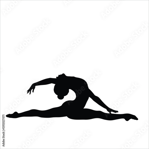 Gymnastics Silhouette, Gymnast Art, Gymnast Clipart, Gymnast Vector, Gymnast Icon, Gymnast Outline, Gymnast Shape, Gymnast Drawing, Gymnast Graphic, Gymnast Design, Gymnast Logo, Gymnast Tattoo, Gymna