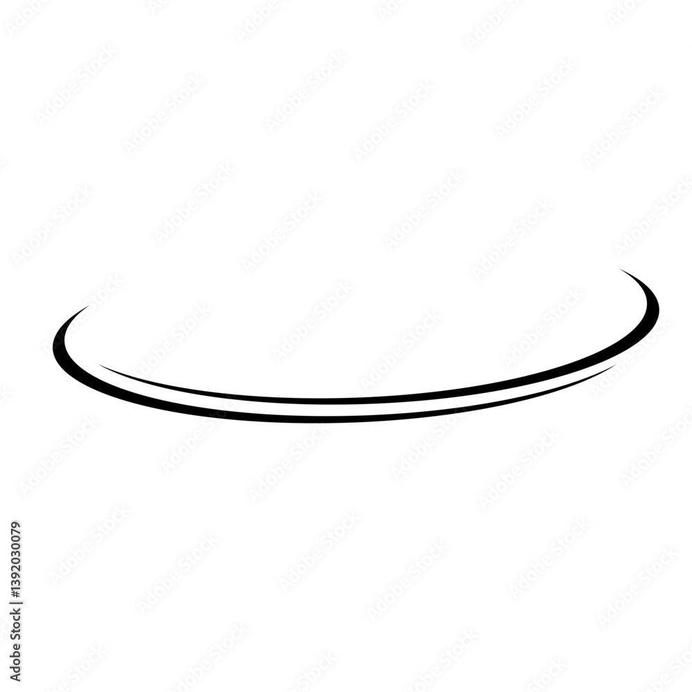 Abstract orbit line. Magic swirl design. The vortex trail effect. Abstract orbit line. Magic swirl design. The vortex trail effect.
