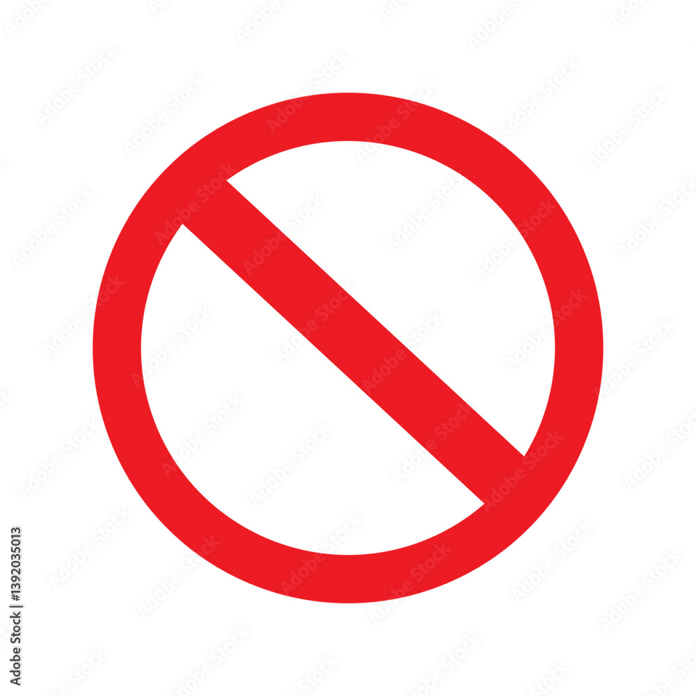 icon of a forbidden sign not allowed icon of a forbidden sign not allowed