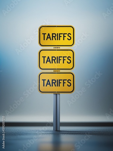 Tariffs sighn US policy, global economy trade sanctions