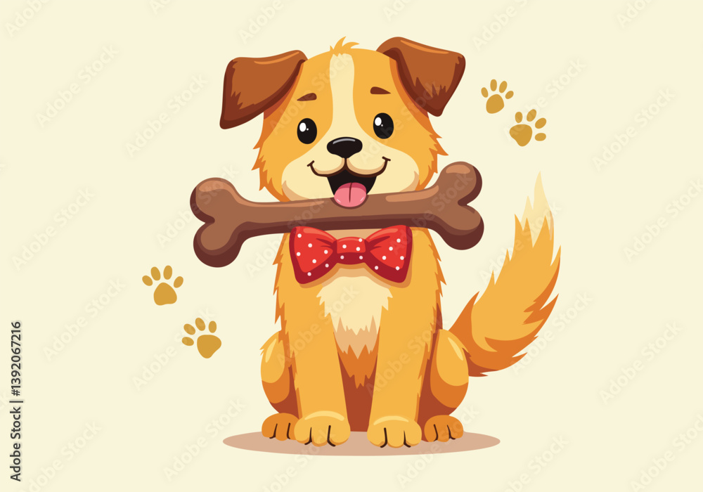 Fototapeta premium National Rescue Dog Day Vector Designs - Heartwarming, Playful, Adoption-Focused Illustrations of Dogs, Rescue Shelters, and Animal Love for Campaigns and Promotional Materials