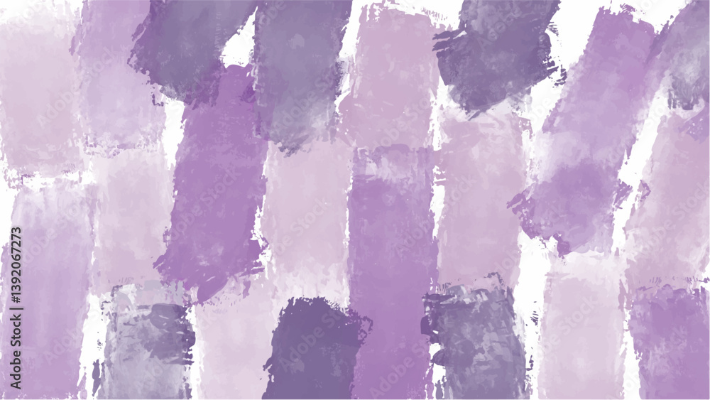 Purple watercolor background with copyspace for your design. vector.