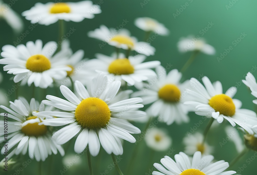 vibrant full chamomile white set green background textured colorful illustration bloom flowers wildflower yellow idylli flora floral wallpaper spring delicate botany meadow serene peaceful flower vibrant full chamomile white set green background textured colorful illustration bloom flowers wildflower yellow idylli flora floral wallpaper spring delicate botany meadow serene peaceful flower