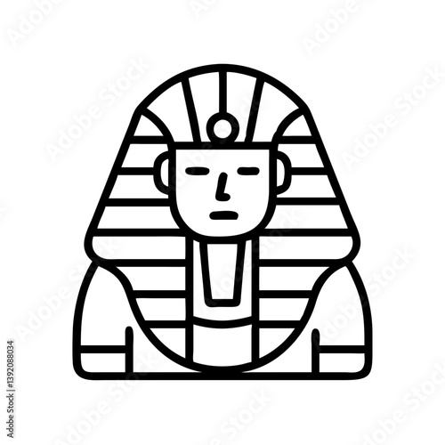 Explore ancient egypt sphinx illustration vector art for history and travel designs and educational resources
