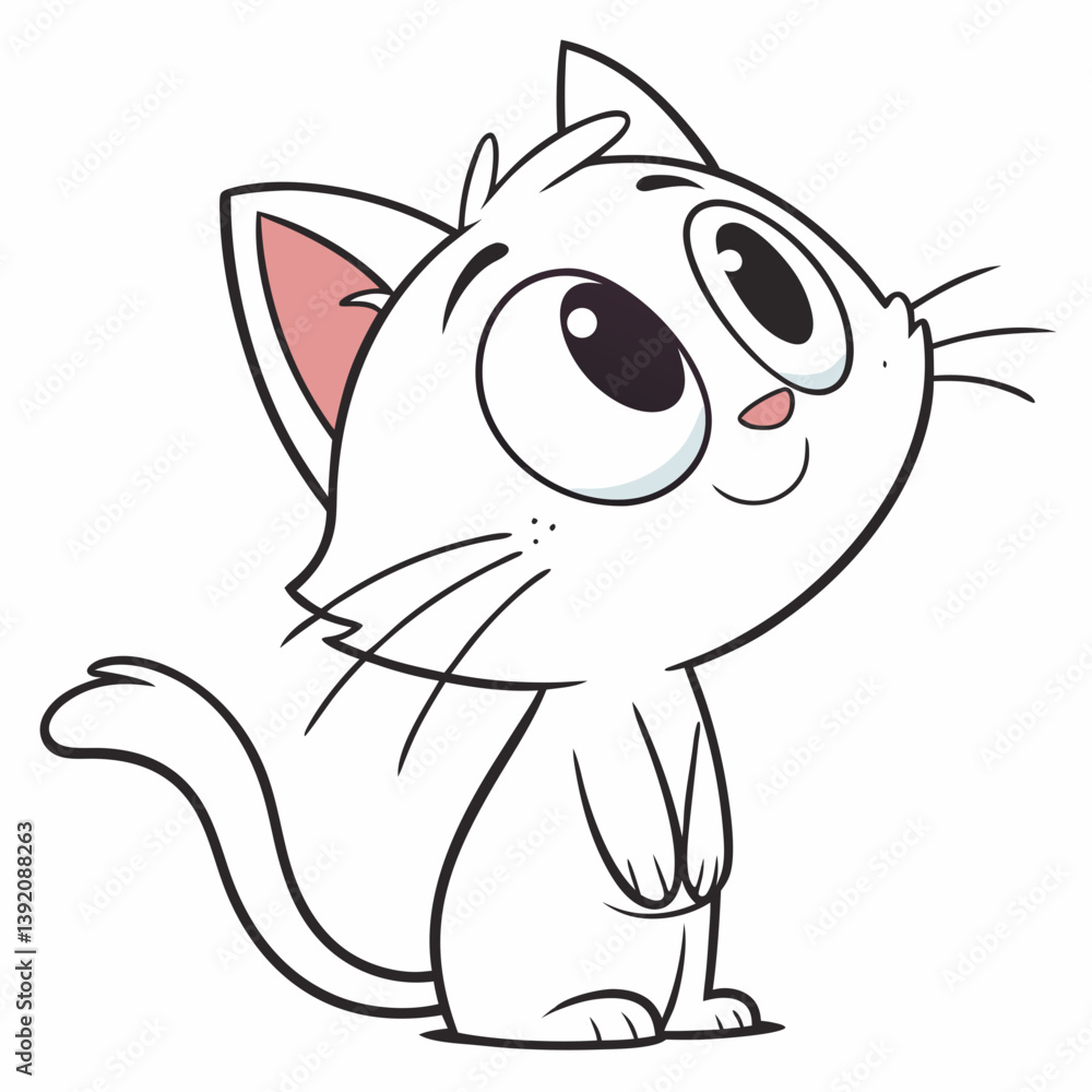 Fototapeta premium cat vector illustration