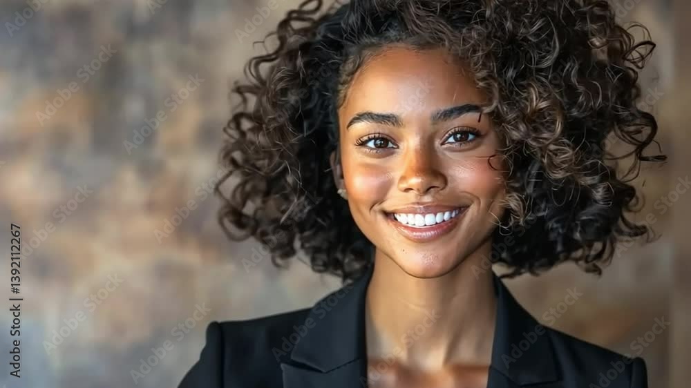 A confident person in formal attire standing with a positive expression, ready for success. A confident person in formal attire standing with a positive expression, ready for success.