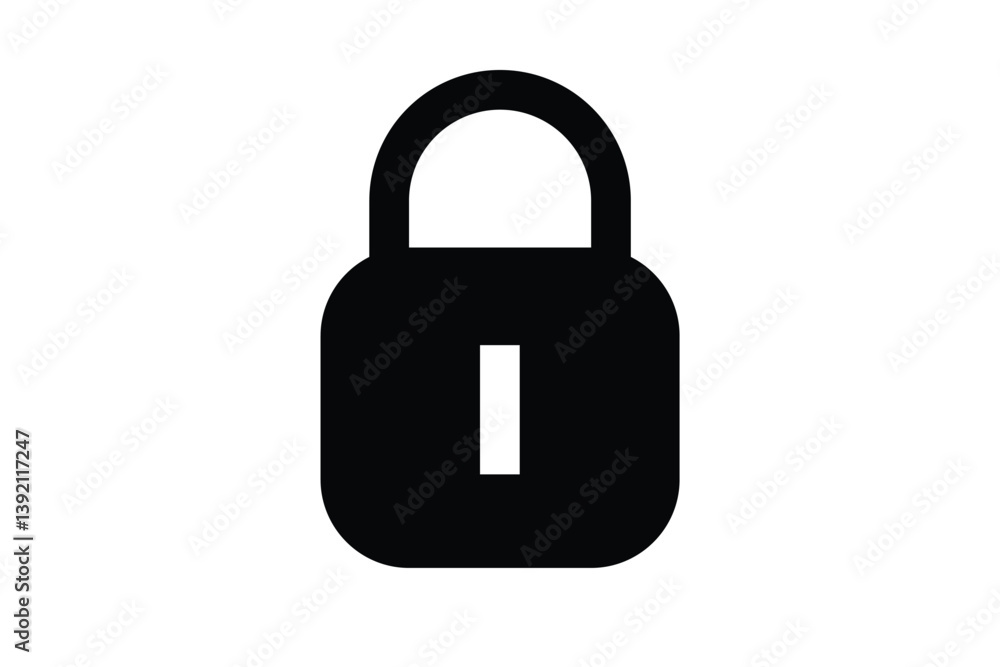 Various padlock icons in different styles on white background. Various padlock icons in different styles on white background.