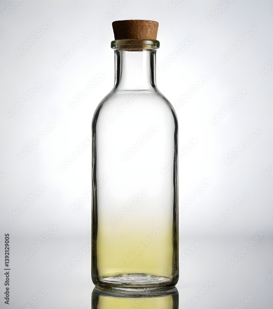 Empty glass bottle Empty glass bottle