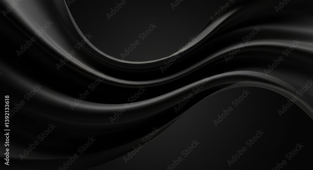 Fototapeta premium Modern Aesthetics: Sophisticated Curve Design