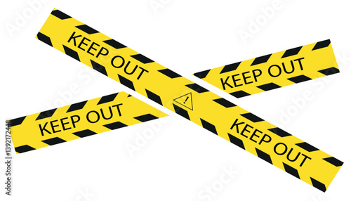 Mantenga la distancis (Keep your distance in spanish) 2m ,3m or 2metres,3metres floor marking stripe tape social distancing instruction vector icon
