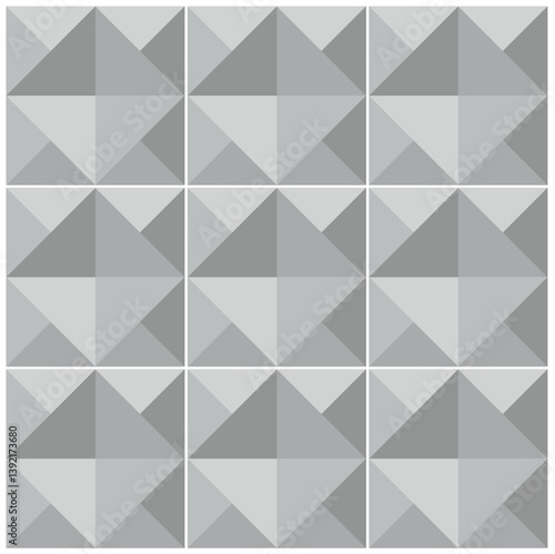  pyramid symbol geometric pattern print vector icon