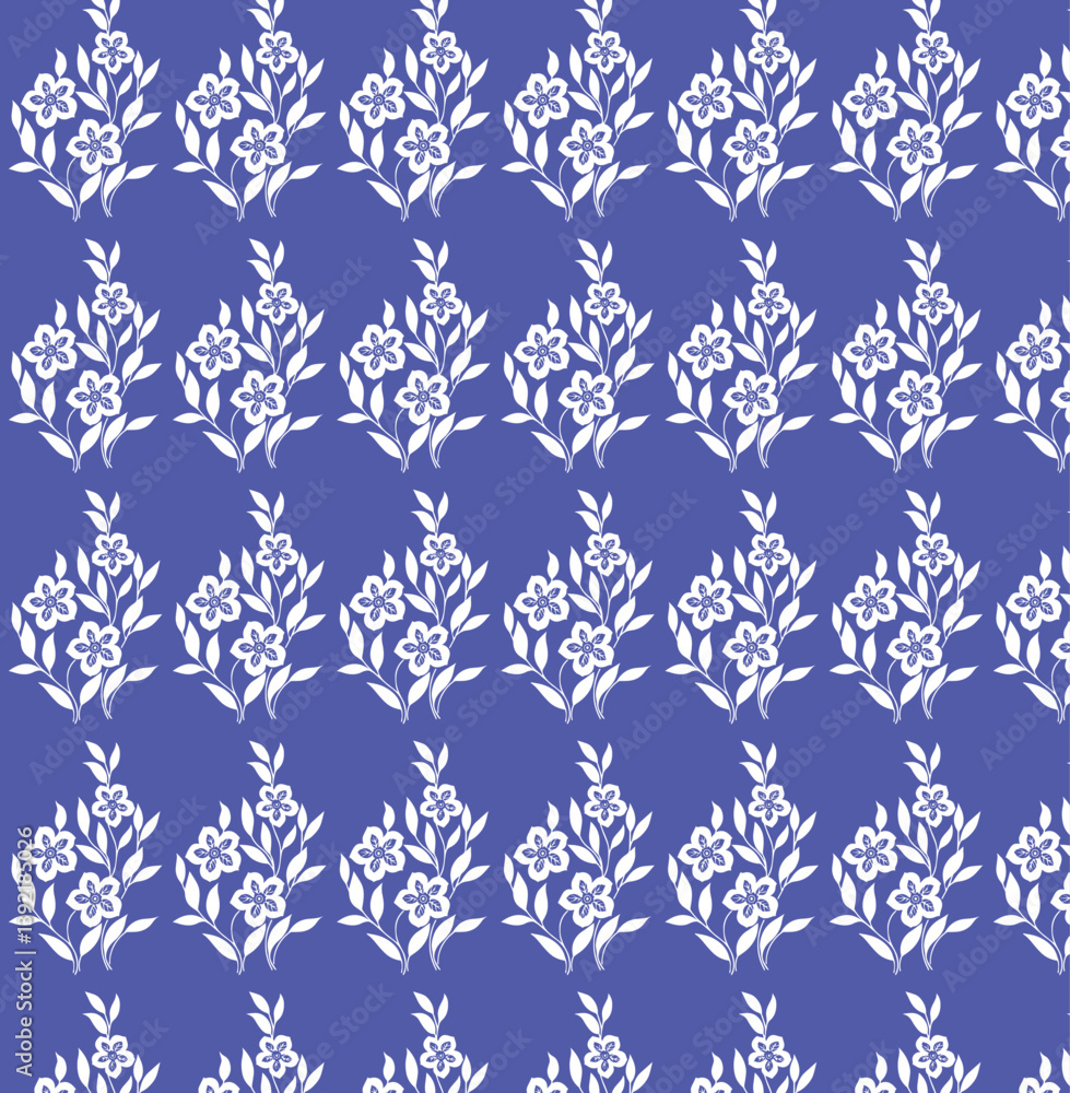 Fototapeta premium vintage pattern traditional design pattern Design, Batik pattern floral tribal ornament design vector asia culture illustration abstract traditional