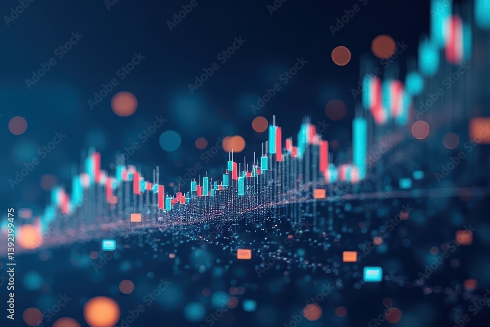 Obraz premium Financial Market Volatility Study Using Expansion Graphs