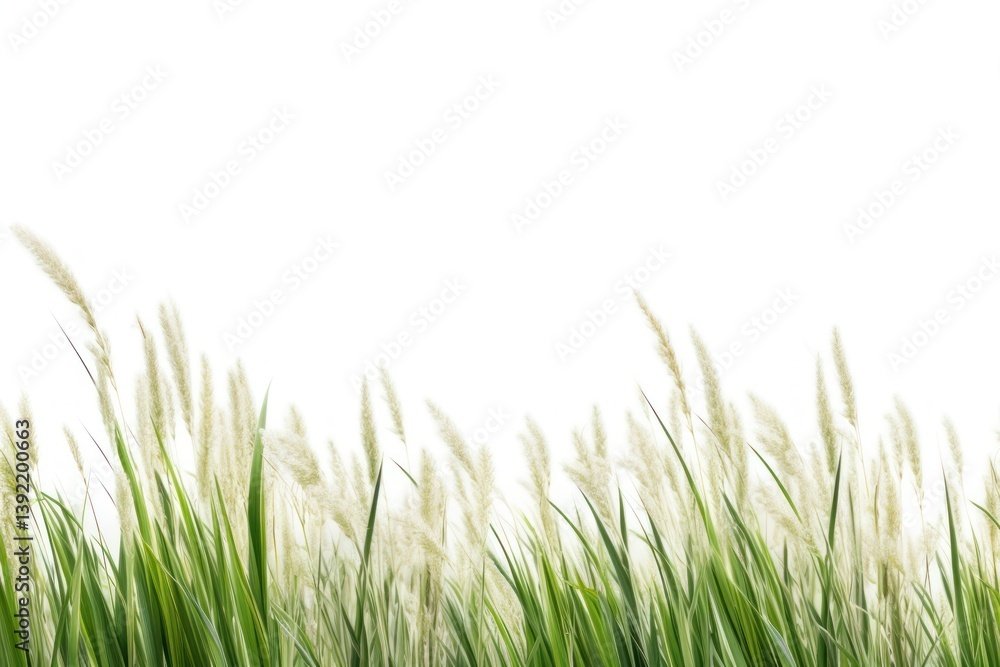 Fototapeta premium Wild grass backgrounds outdoors nature.