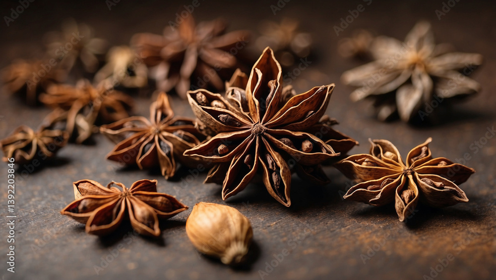 Single Star Anise for Culinary and Aromatic Uses Single Star Anise for Culinary and Aromatic Uses