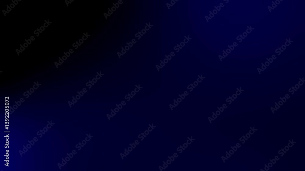 Dark blue abstract gradient light wave blurry color mixing background animation, elegant motion graphics
