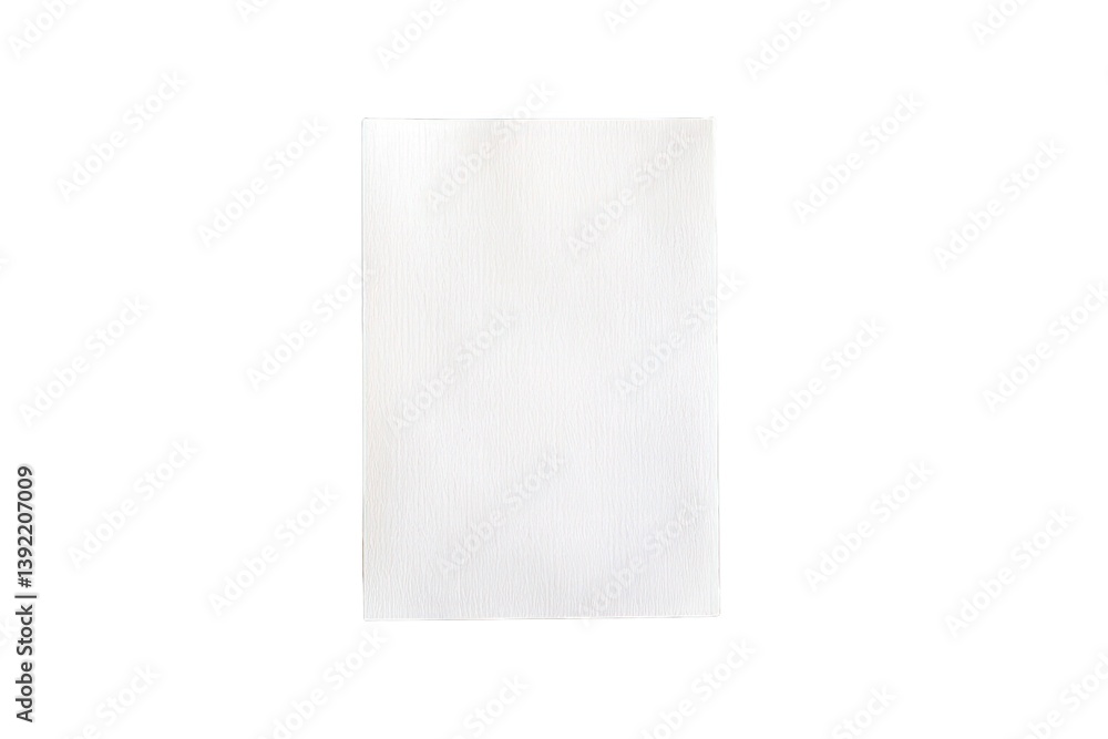 A photo of a white blank paper A photo of a white blank paper