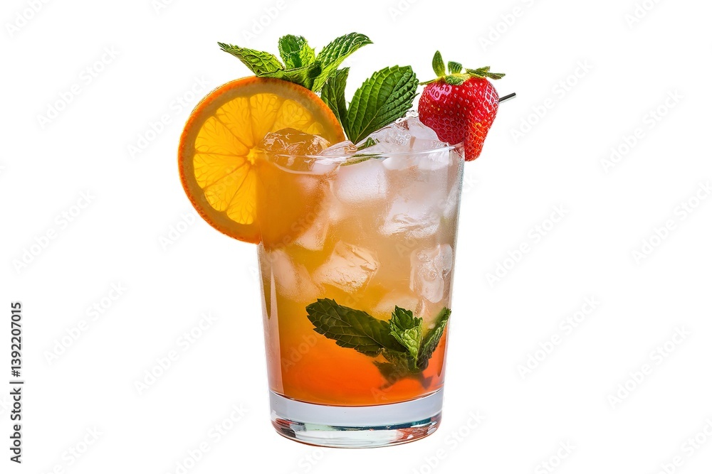 A photo of an ice cocktail drink in a cocktail glass A photo of an ice cocktail drink in a cocktail glass