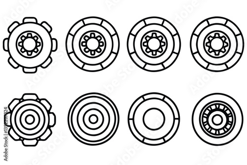 Powerdrive Core Line Art Symbolizing High Performance Power Systems