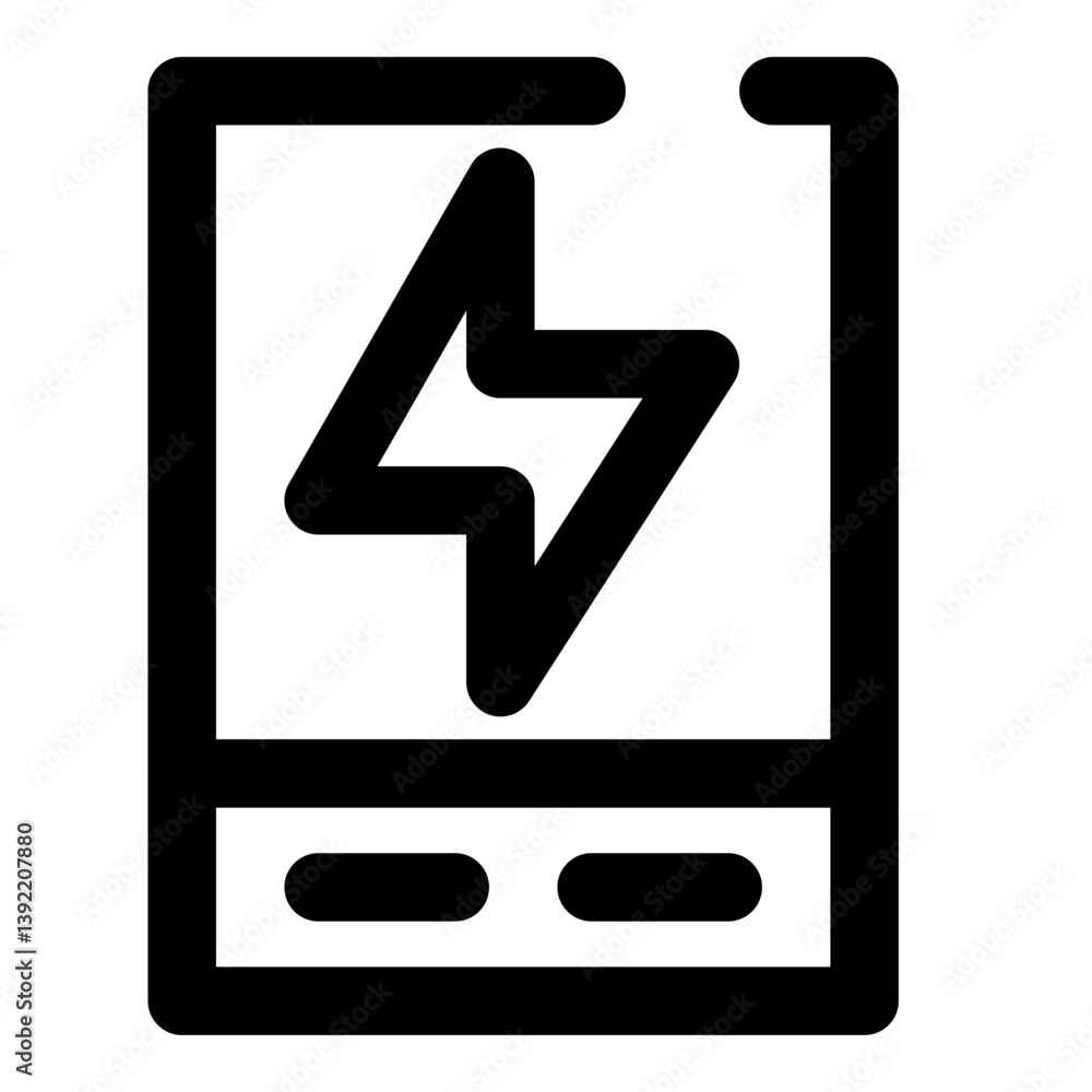 device dashed line icon device dashed line icon