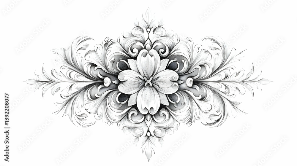 drawing ornament illustration drawing ornament illustration
